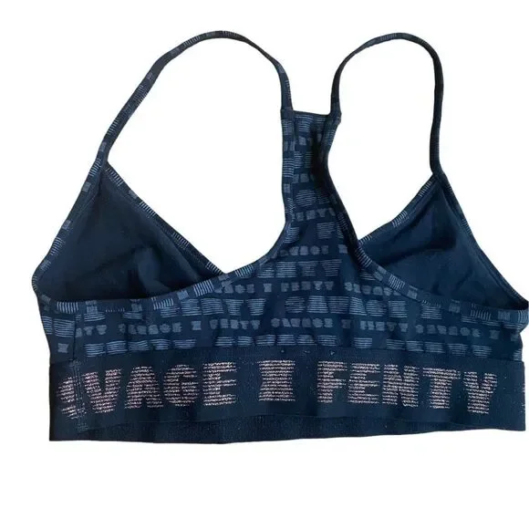 Savage X Fenty Black Bra Rhianna Size Small - Picture 4 of 5